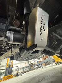 HD Rear Shock Guards: 2023-27 F-250/F-350