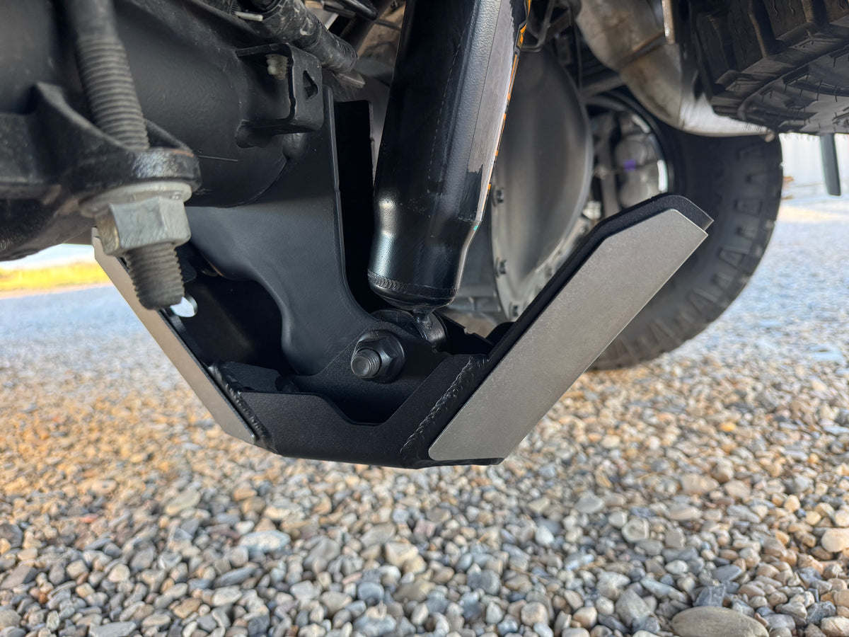 HD Rear Shock Guards: 2023-27 F-250/F-350