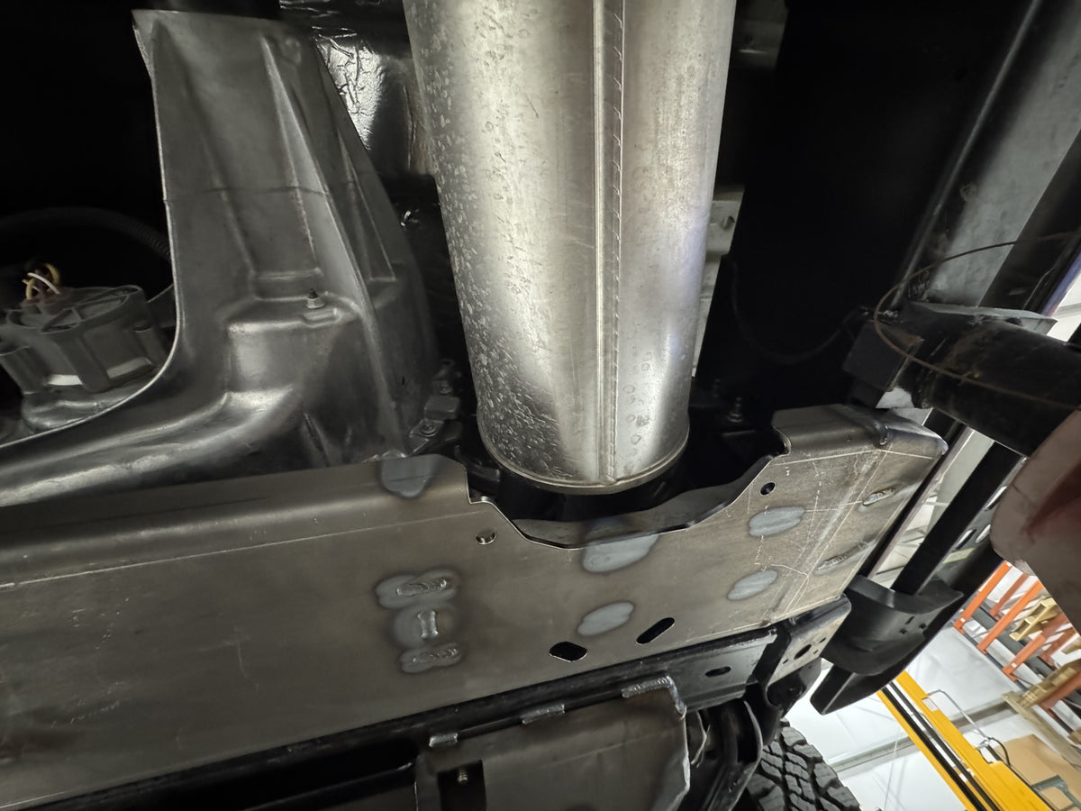 HD Transfer Case Skid Plate: 2017-27 F-250/F-350