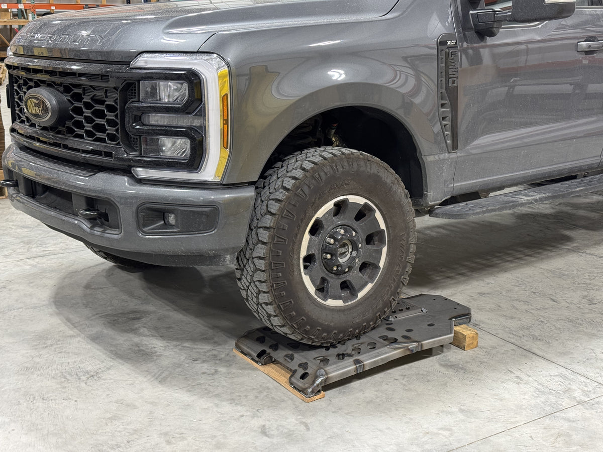 HD Engine/Transmission Skid Plate: 2017-27 F-250/F-350