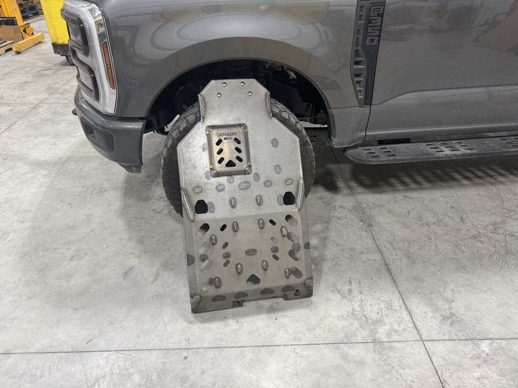 HD Engine/Transmission Skid Plate: 2017-27 F-250/F-350