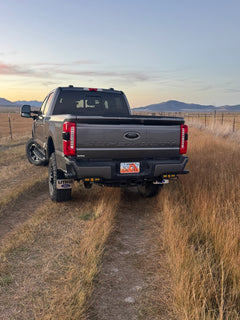 Rear Bumper Light Enclosure: 23+ F-250/350/450