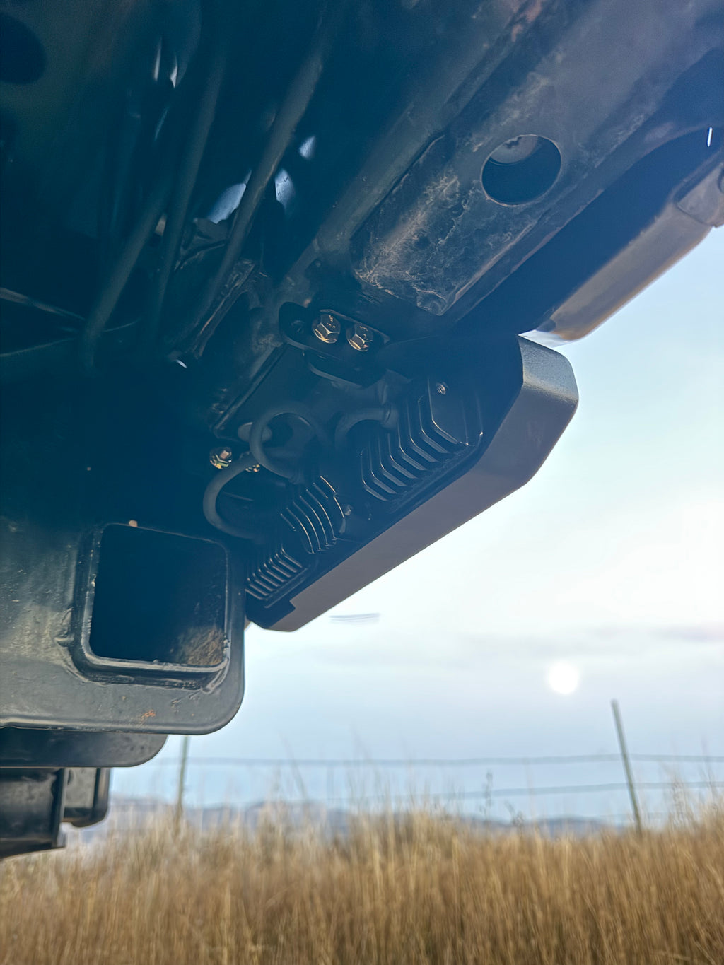 Rear Bumper Light Enclosures: 23+ F-250/350/450