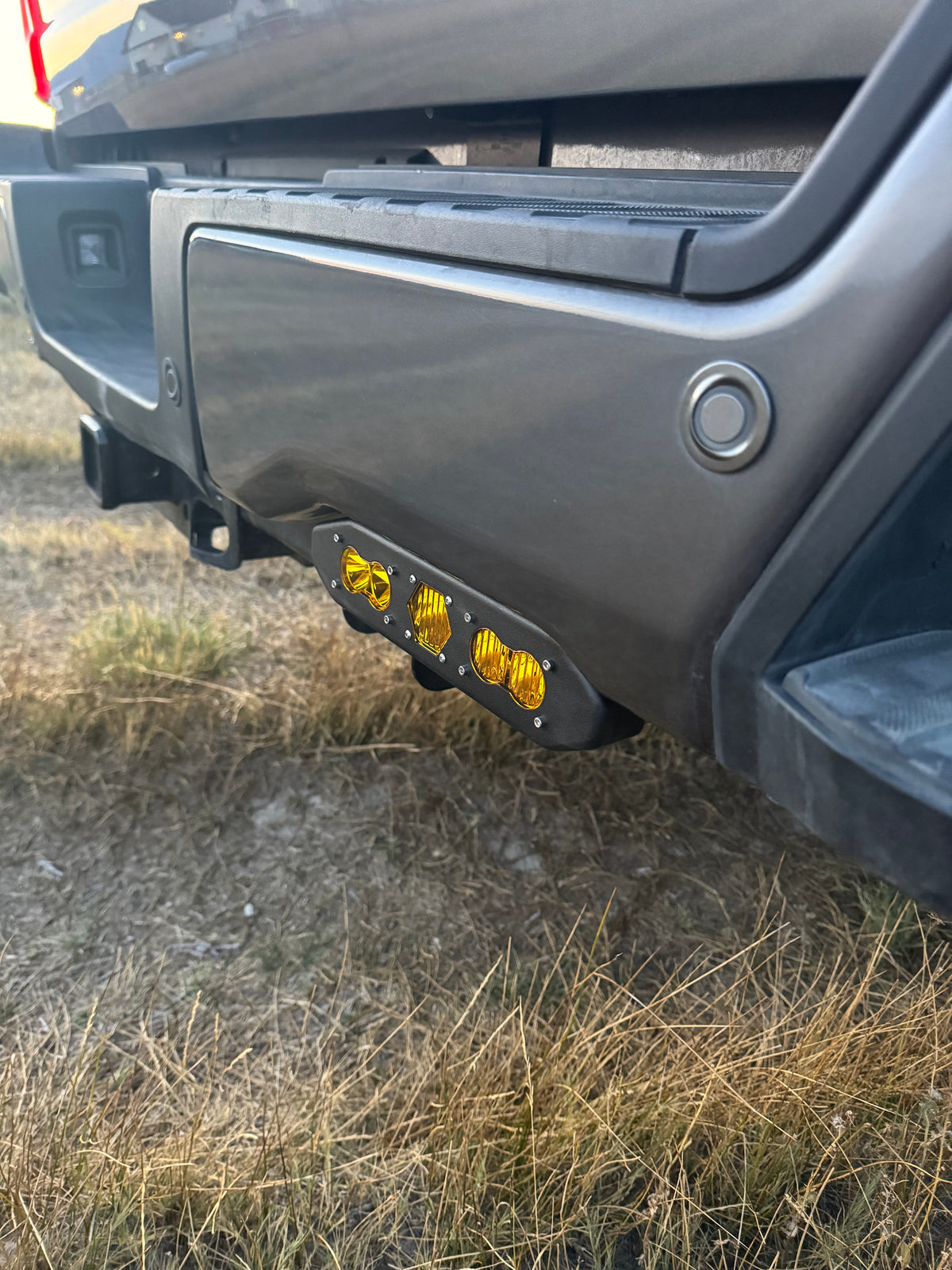 Rear Bumper Light Enclosures: 23+ F-250/350/450
